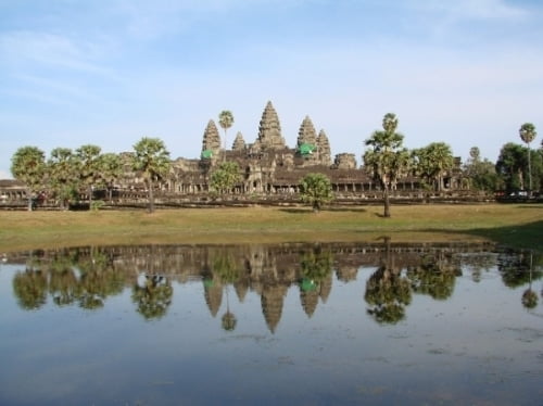 Le temple d'Angkor Wat en 2007