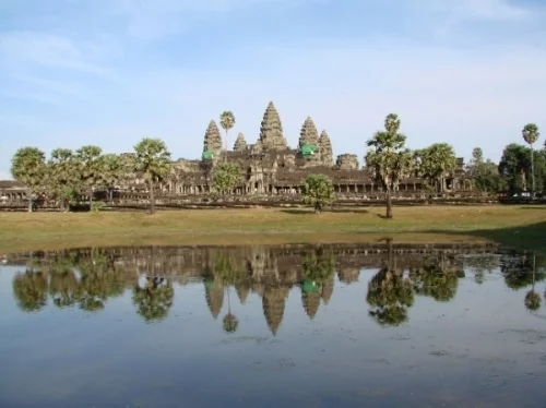 The Angkor Wat temple in 2007