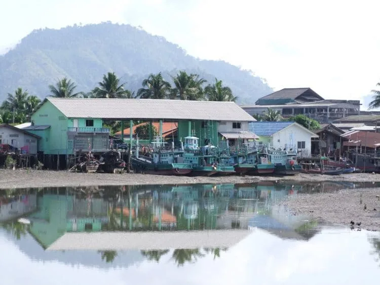 port - ranong - thailand