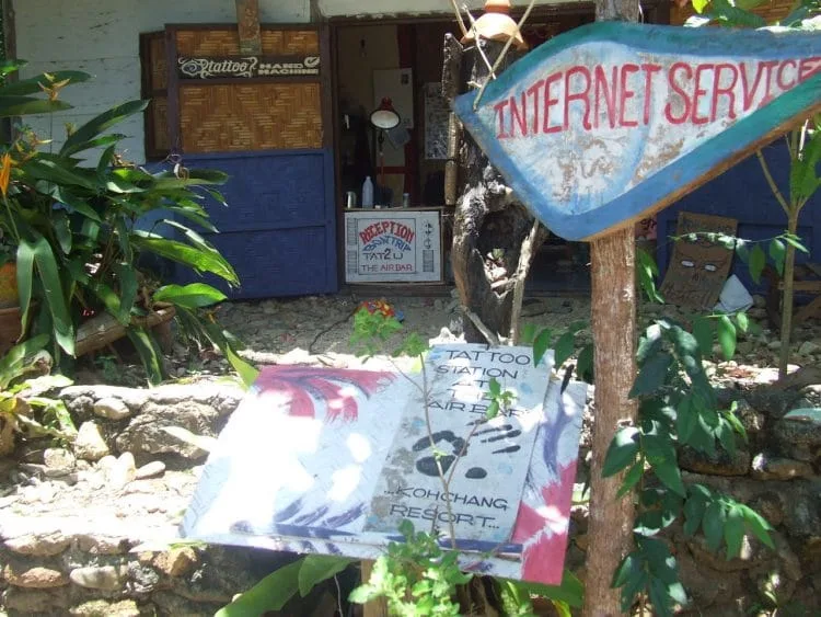 internet resort koh chang island - ranong - thailand