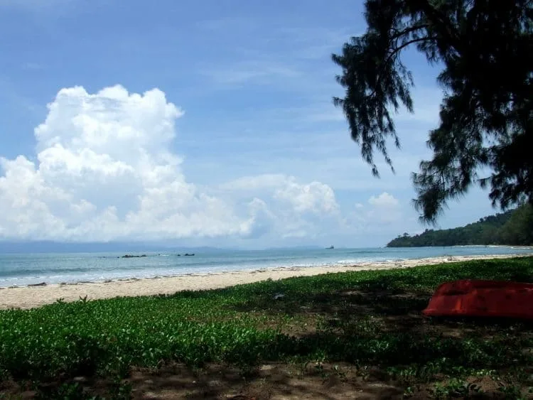 beach view koh chang island - ranong - thailand