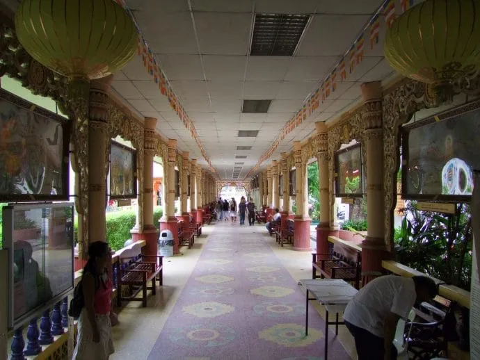 Burmese temple alley penang malaysia