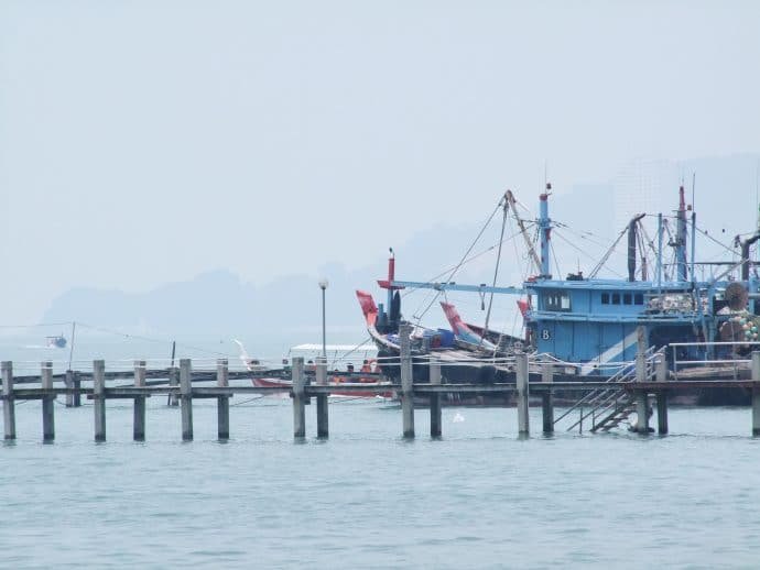 bateau peche cote nord ouest penang