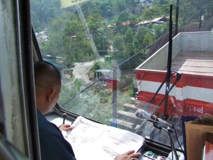 penang hill funicular driver malaysia