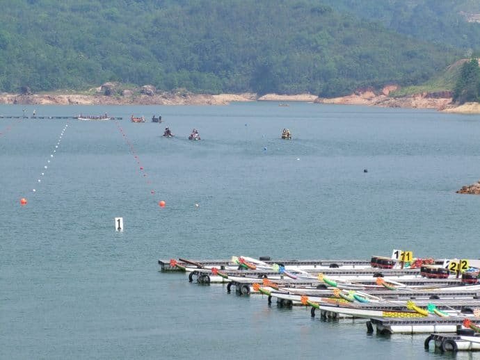 course bateau teluk bahang dam penang malaisie