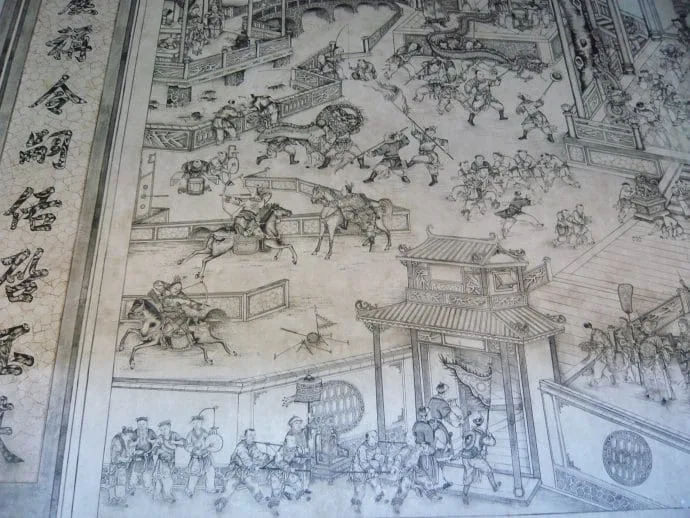 detail engraving leong san tong khoo kongsi penang