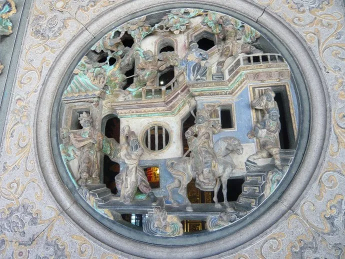 ornamental window leong san tong khoo kongsi penang