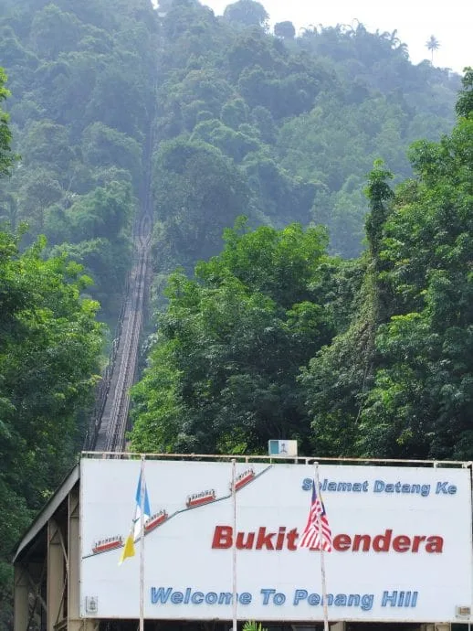 penang hill funicular malaysia