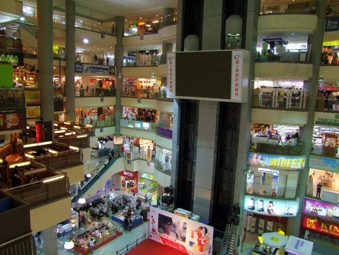 ict digital mall komtar centre commercial penang malaisie