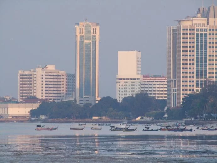 building and hotel continental penang malaysia