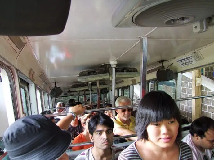 interior funicular penang hill malaysia