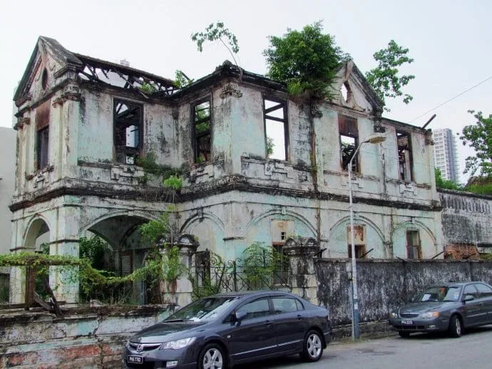 abandoned mansion lorong swatow penang malaysia