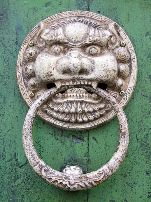 door knocker chi lin penang