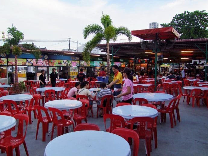 red garden food paradise penang malaisie