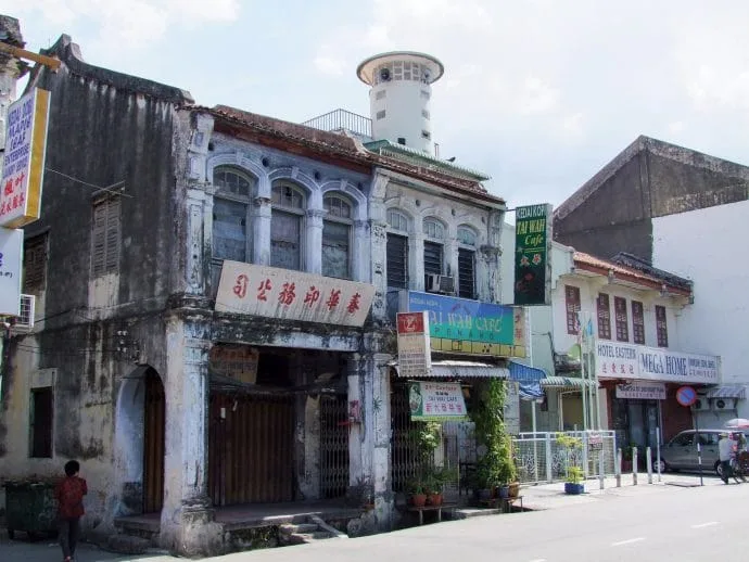 charming street chulia street penang malaysia