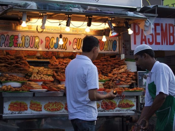 stand bouffe gurney drive hawker centre penang malaisie