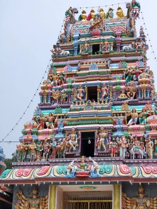 hindu temple sri meenakshi penang malaysia