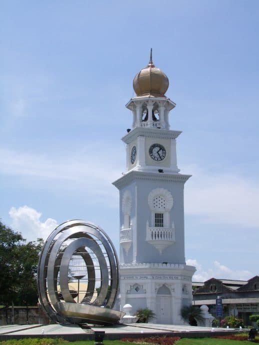 tour horloge reine victoria penang