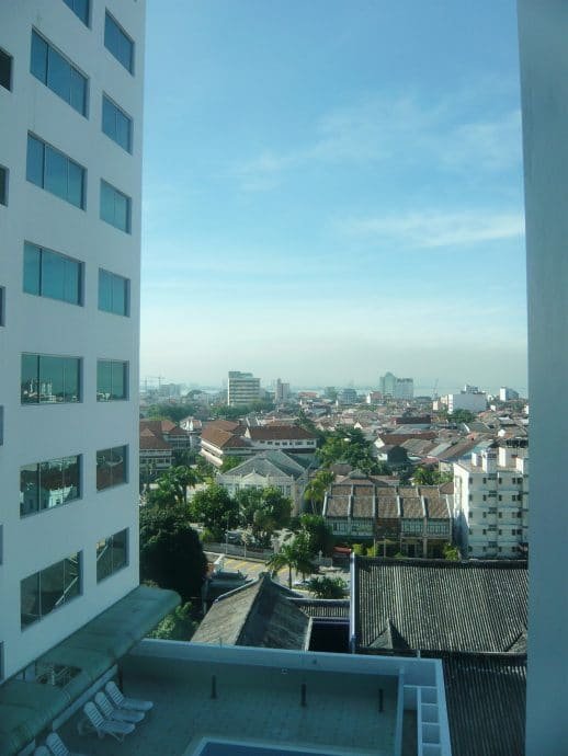 vue chambre hotel continental penang