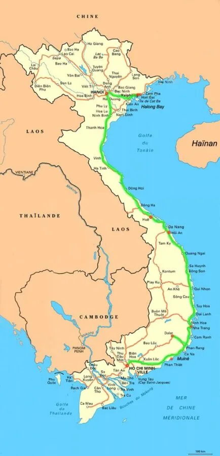 Vietnam travel itinerary 2010