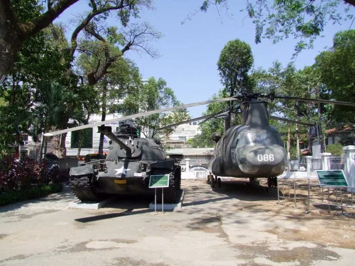 ho chi minh war museum - vietnam