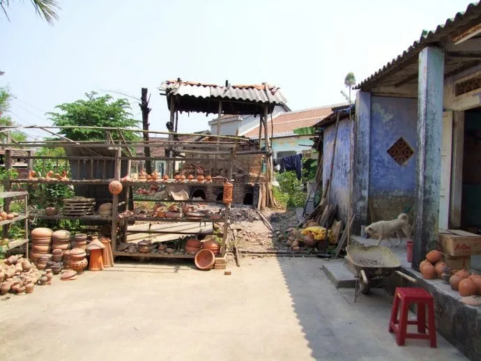 pottery village hoi an - vietnam