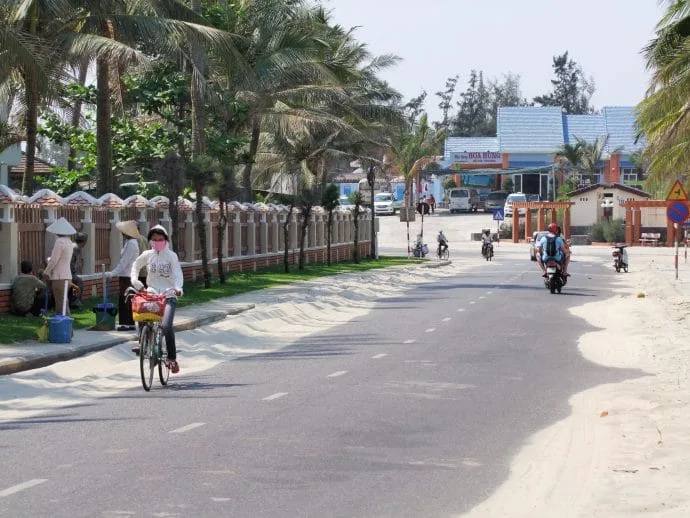 beach near hoi an - vietnam