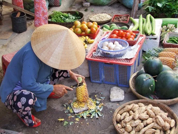 hoi an market - vietnam