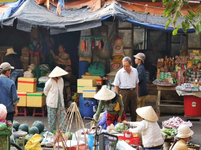 hoi an market - vietnam