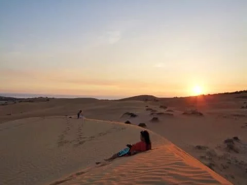 mui ne - red dunes sunset - vietnam