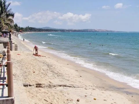 beach near mui ne - vietnam