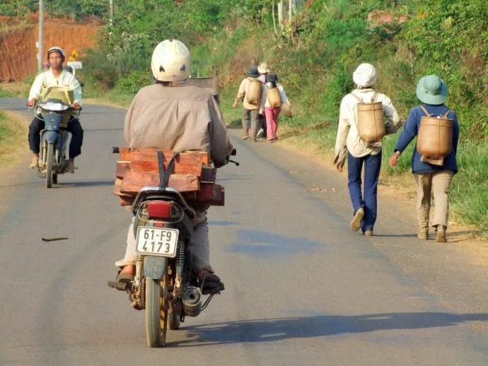 on the road to dalat