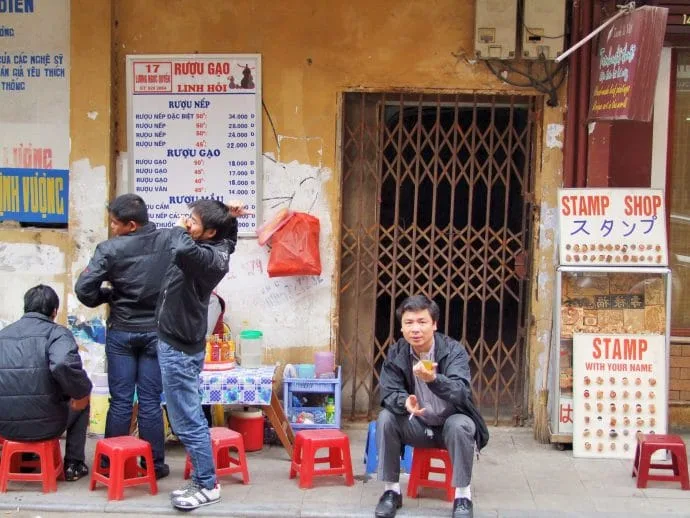 hanoi street - vietnam 2010