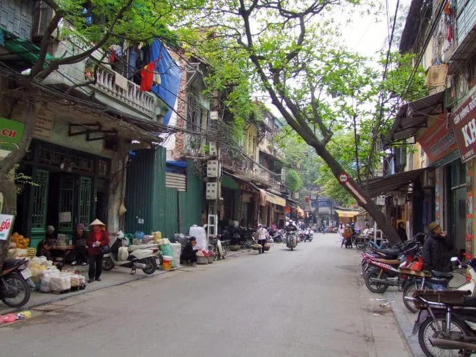 hanoi street - vietnam 2010