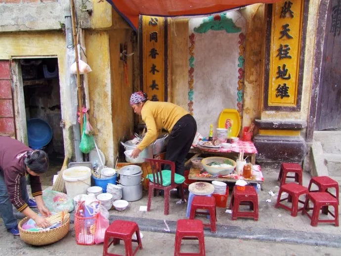 hanoi street market - vietnam 2010