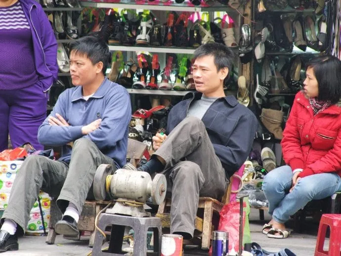 hanoi street - vietnam 2010