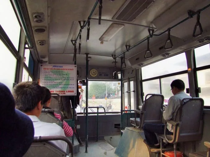 bus hanoi - vietnam