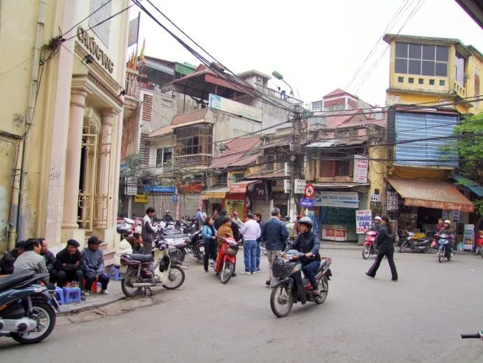 hanoi street - vietnam 2010