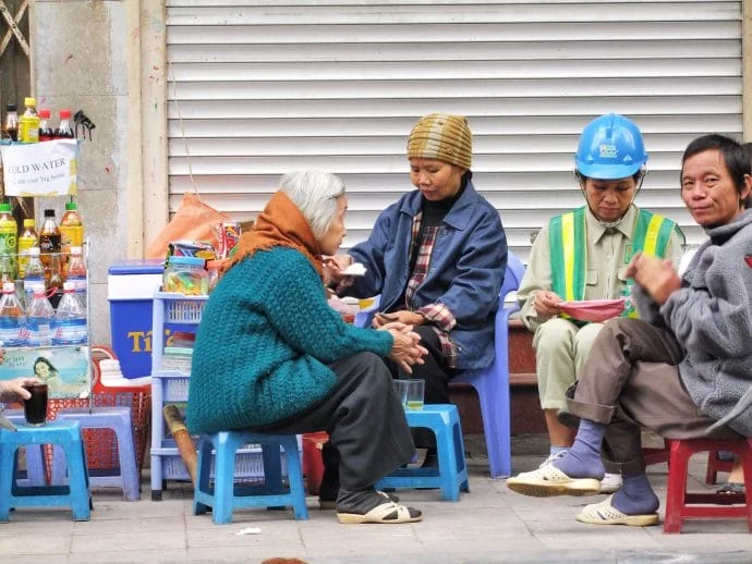 hanoi street - vietnam 2010