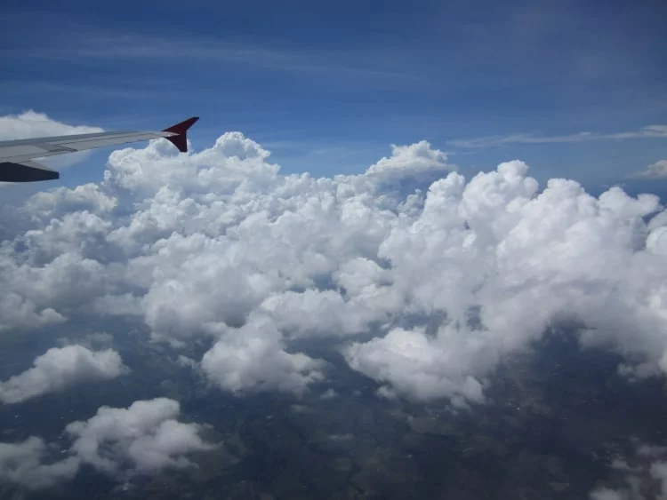 clouds departure indonesia bali - return thailand