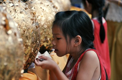 Visite en famille : visite du Wat Phra That Chae Haeng près de Nan - 7e jour - Trip Avril 2012
