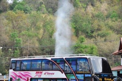 Visite en famille : trajet entre Nan et Chiang Mai