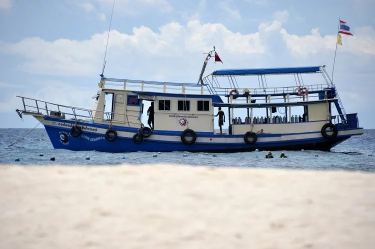 ko nang yuan boat - ko tao - thailand