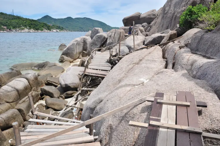 ko nang yuan viewpoint path - ko tao - thailand