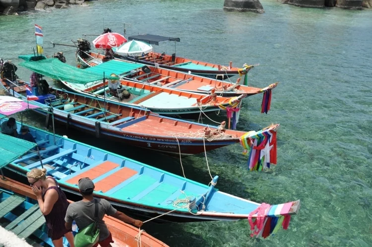 long tail ko nang yuan - ko tao - thailand
