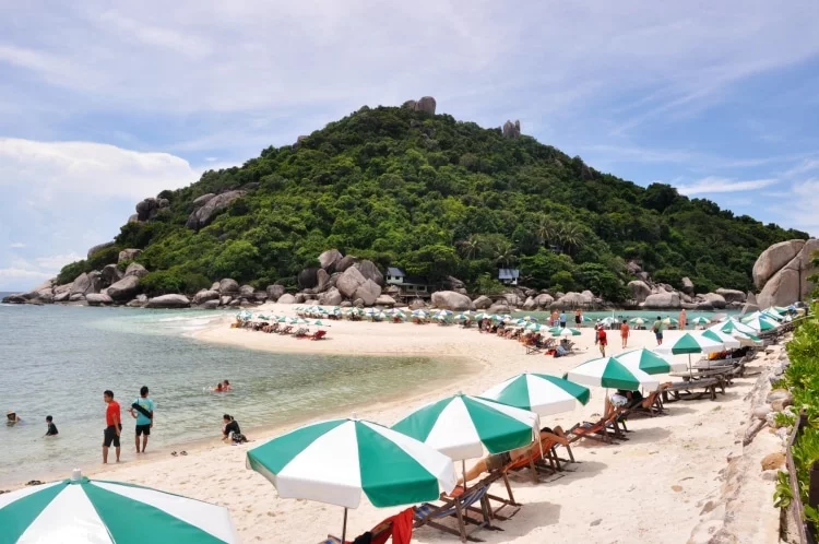 parasols ko nang yuan - ko tao - thailand