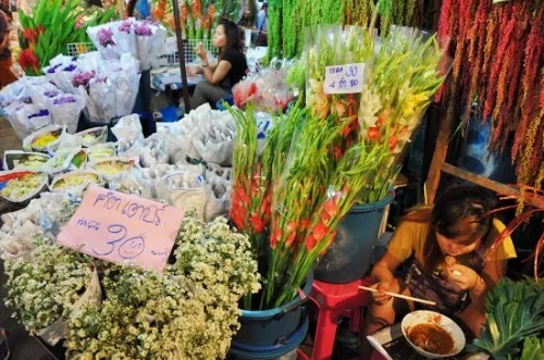 flower market bangkok