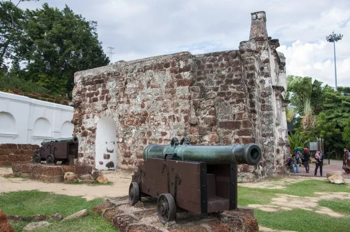 fort a famosa - malacca - malaisie