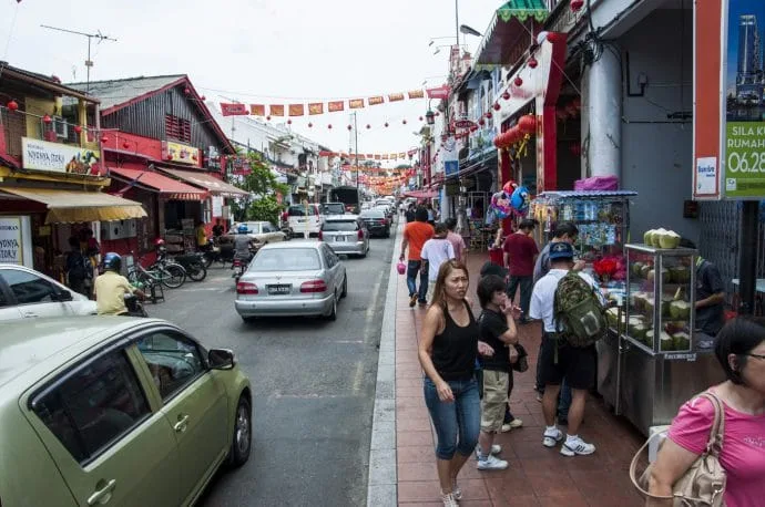 jonker street malacca - malaysia