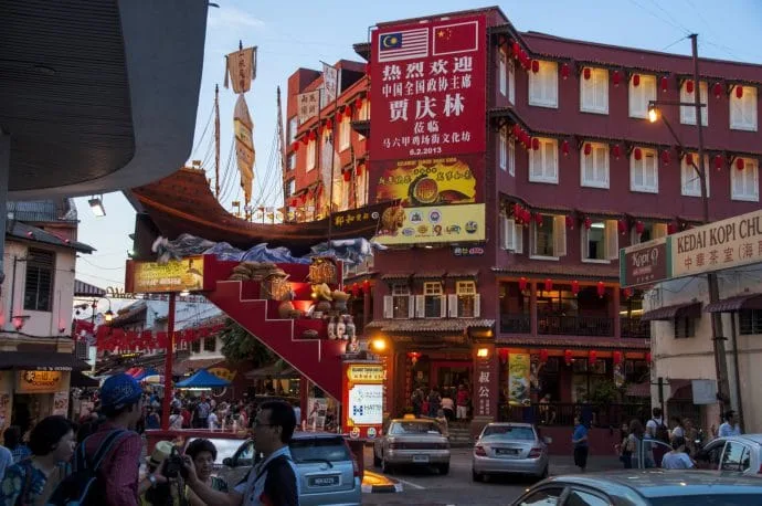 jonker walk - malacca - malaisie